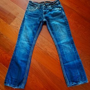 Rock Revival Jeans 29x31 Clive like new